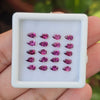 20 Pcs Of Natural Rhodolite Garnet Faceted | Shape: Pear | Size: 5x3mm