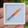 11 Pcs Of Natural Multi Sapphire Faceted | Shape: Rectangle | Size: 4x3mm