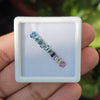 10 Pcs Of Natural Unheated Multi Sapphire Faceted | Shape:  Rectangle | Size: 4x3mm