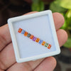 11 Pcs Of Natural Multi Sapphire Faceted | Shape:  Rectangle | Size: 4x3mm