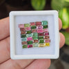 35 Pcs Of Natural Tourmaline Faceted | Shape: Rectangle | Size: 4-5mm