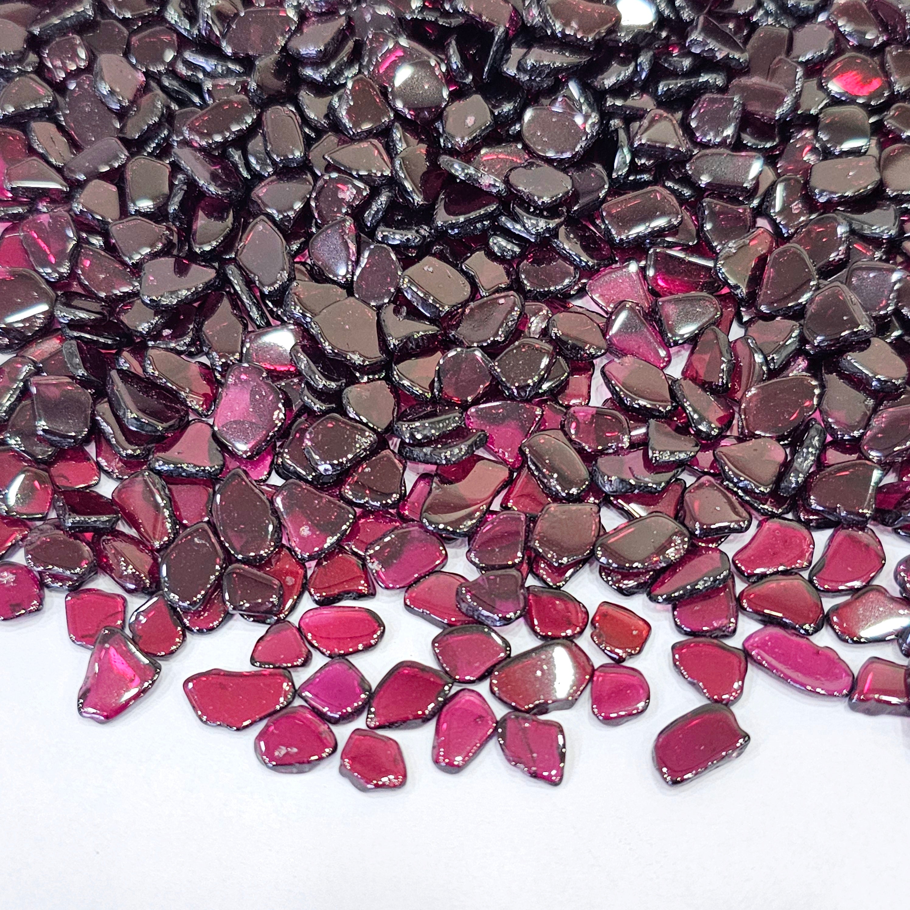 200 Carats Rhodolite Garnet Flat Slices – Natural & Stunning