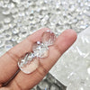 1000 Carats of Clear quartz checkercut (Flat backs)