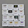 16 Set of Gemstones faceted Pair With boxes - The LabradoriteKing