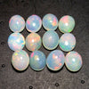 12 pcs Natural Multi Fire Opal Ethiopian | Shape: Oval| Size:11x9mm