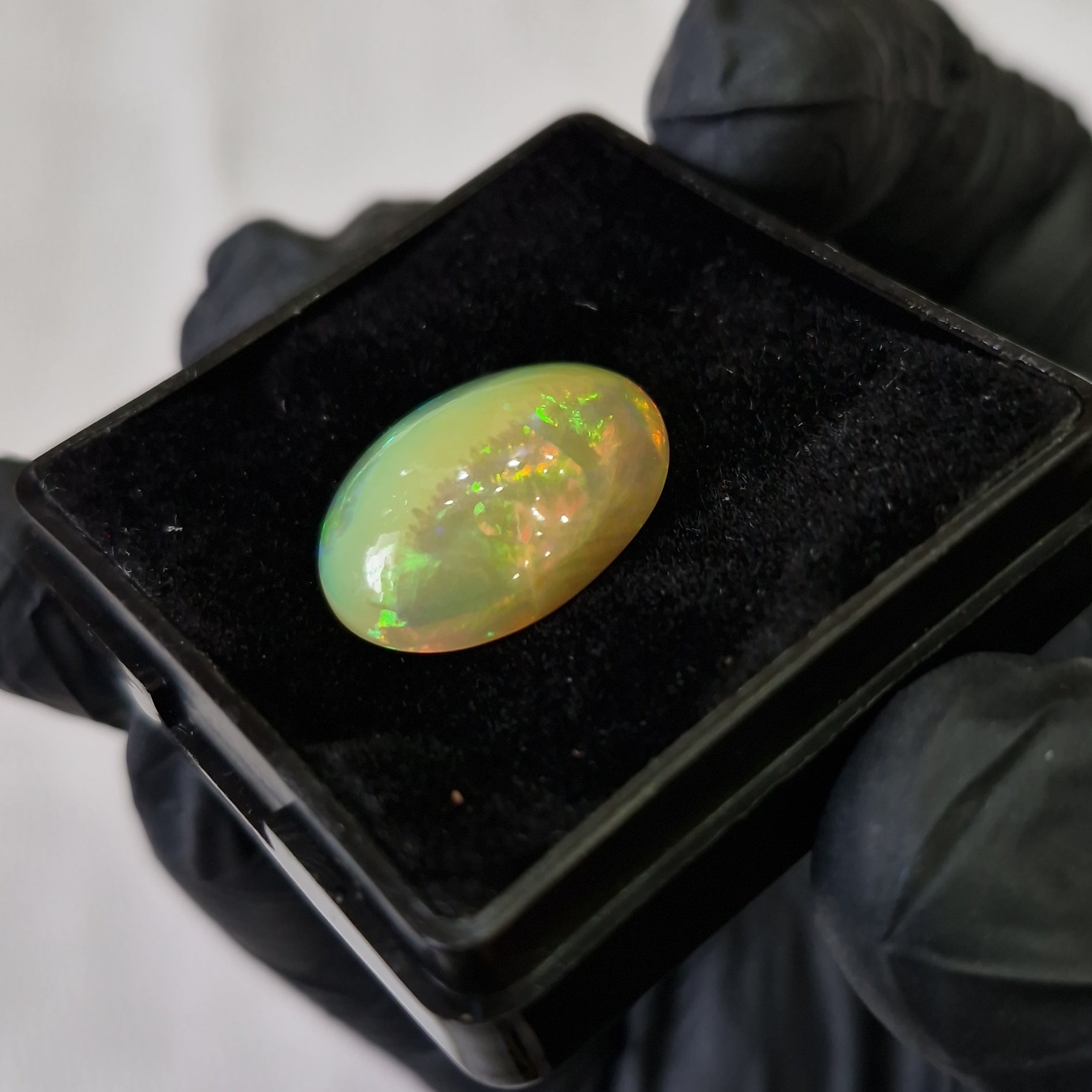 Natural Ethiopian Opal Cabochon | Oval | Size: 19x14mm