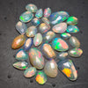 30 pcs Natural Ethiopian Opal Rose Cuts | Fancy Shape | Size:7-14mm - The LabradoriteKing