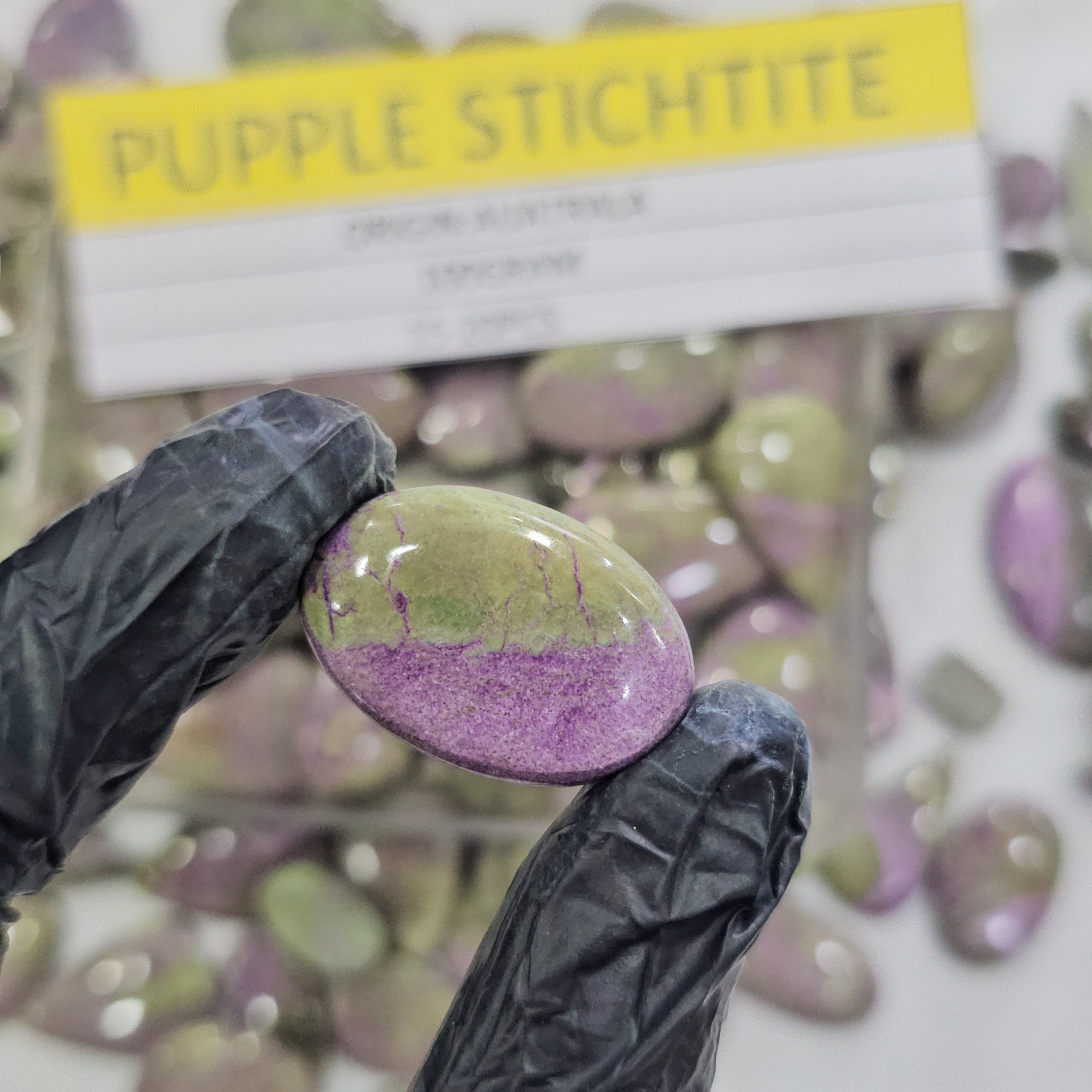 100Gram Natural Purple Stichtite | 15–45mm | 15–20 Pcs | Rare Collector’s Stones