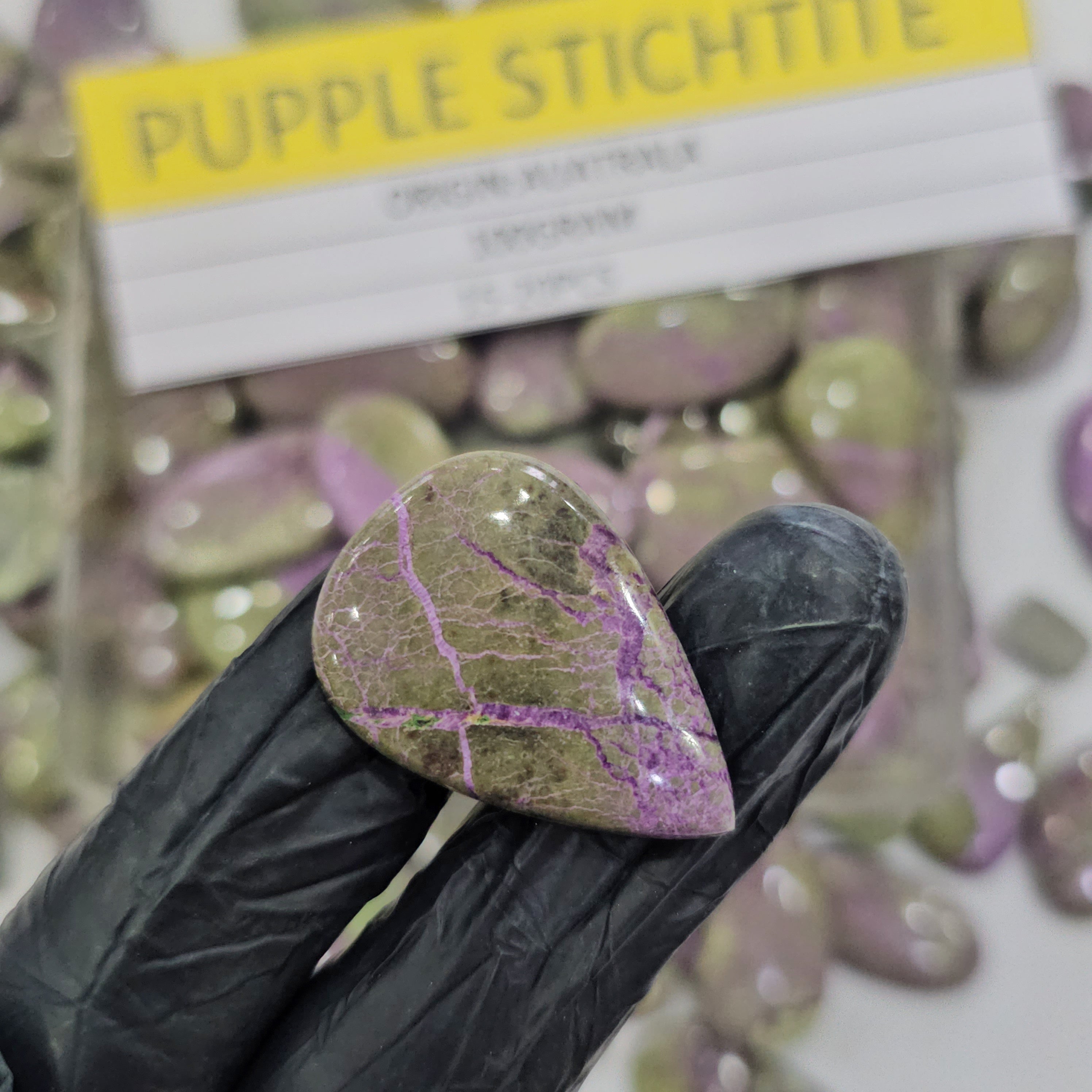 100Gram Natural Purple Stichtite | 15–45mm | 15–20 Pcs | Rare Collector’s Stones