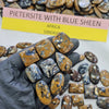 100 Grams Natural Pietersite with Blue Sheen Gemstones | 15–40mm | 20–25 Pcs | Mixed Shapes