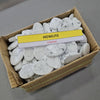 500 Grams / 1Kg of Natural White Howlite Cabochons | 25–53mm | 40–50 Pcs - The LabradoriteKing