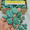 500 Grams of Natural Natural Amazonite Striped Cabochons | 20–40mm | 60–80 Pcs