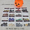 Halloween Box of 16 Exotic Gemstone cabochons | 1 KG box