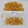 50 Carats of Natural Citrine Ovals 8x6mm | 40 Pcs flawless