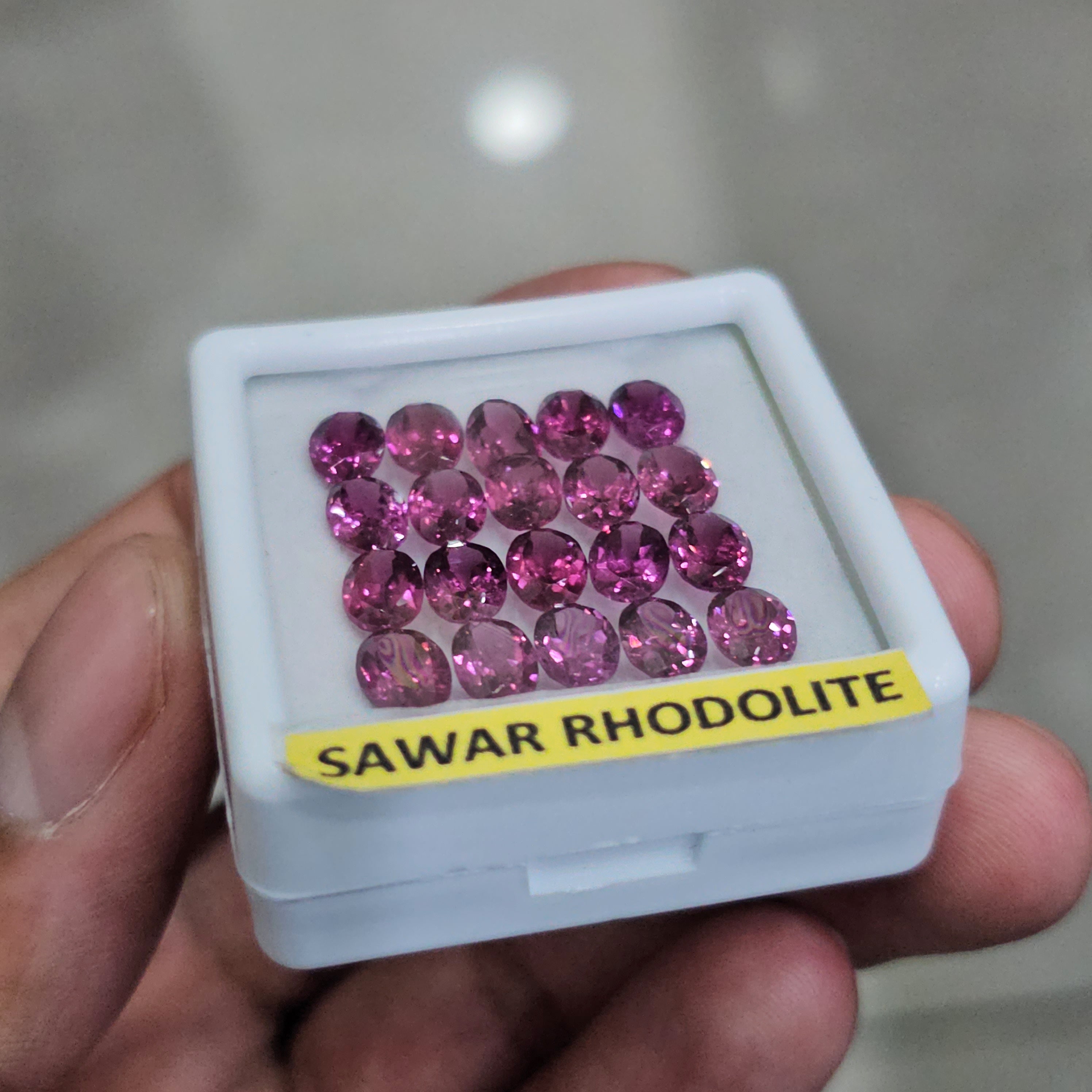 20 Pcs Natural Sawar Garnet Faceted | Shape: Oval | Size: 6x5mm