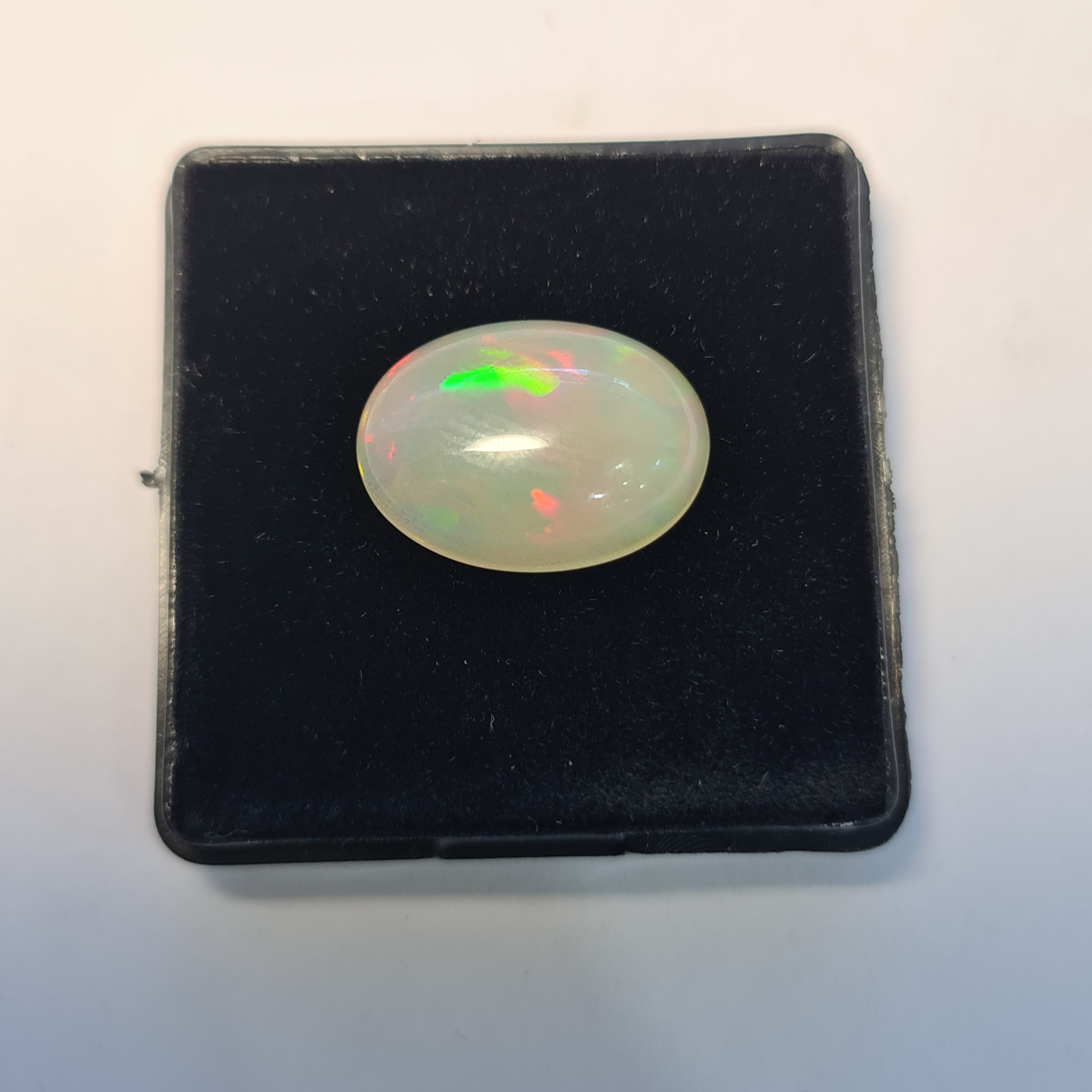 3pcs Natural Ethiopian Opal Cabochon | Oval| Size: 19x13mm - The LabradoriteKing