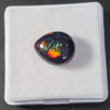Ethiopian Black Smoked Opal Cabochon | Pear | Size: 16x14mm - The LabradoriteKing