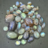 50 Pcs Natural Labradorite Cabochons | 3-14mm | Shape: Oval Pear Round  Marquise And Rectangle - The LabradoriteKing