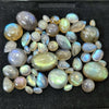50 Pcs Natural Labradorite Cabochons | 5-14mm | Shape: Oval Pear Round And Marquise - The LabradoriteKing