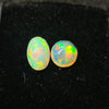 2Pcs of Natural Ethopian Opal Cabochons | 8–11mm  | Shape-Mix - The LabradoriteKing