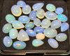 29Pcs of Natural Ethopian Opal Cabochons | 10–16mm  | Shape-Mix - The LabradoriteKing