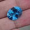 Natural Swiss Blue Topaz Faceted | Oval | 16x12mm - The LabradoriteKing