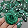 500 Grams Natural Dark Shade Malachite Stones | 30–40 Pcs | 25–60mm - The LabradoriteKing