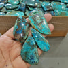 500Gram of Chrysocolla Cabochons | 70-80 Pcs |15-55mm - The LabradoriteKing