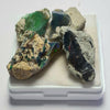 4 Pcs of Natural Black Opal Rough | Sizes: 17-28mm