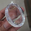 628Cts | Natural Jambo Clear Quartz Faceted | Oval | 63x47mm
