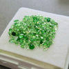 Natural Tsavorite Faceted Gemstone  | Size 1-4mm