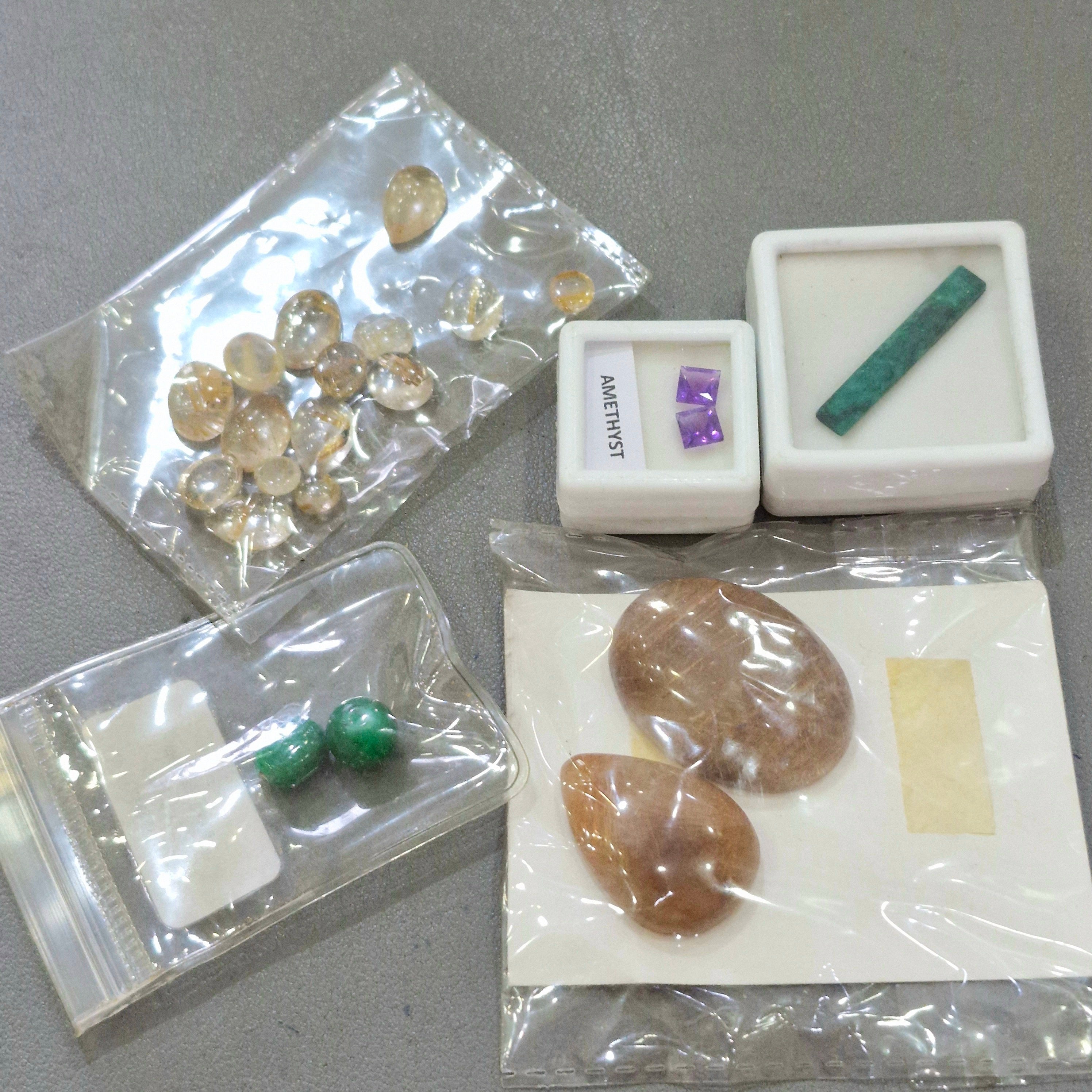 Natural Mix Gemstone Lot  | Size 16-38mm