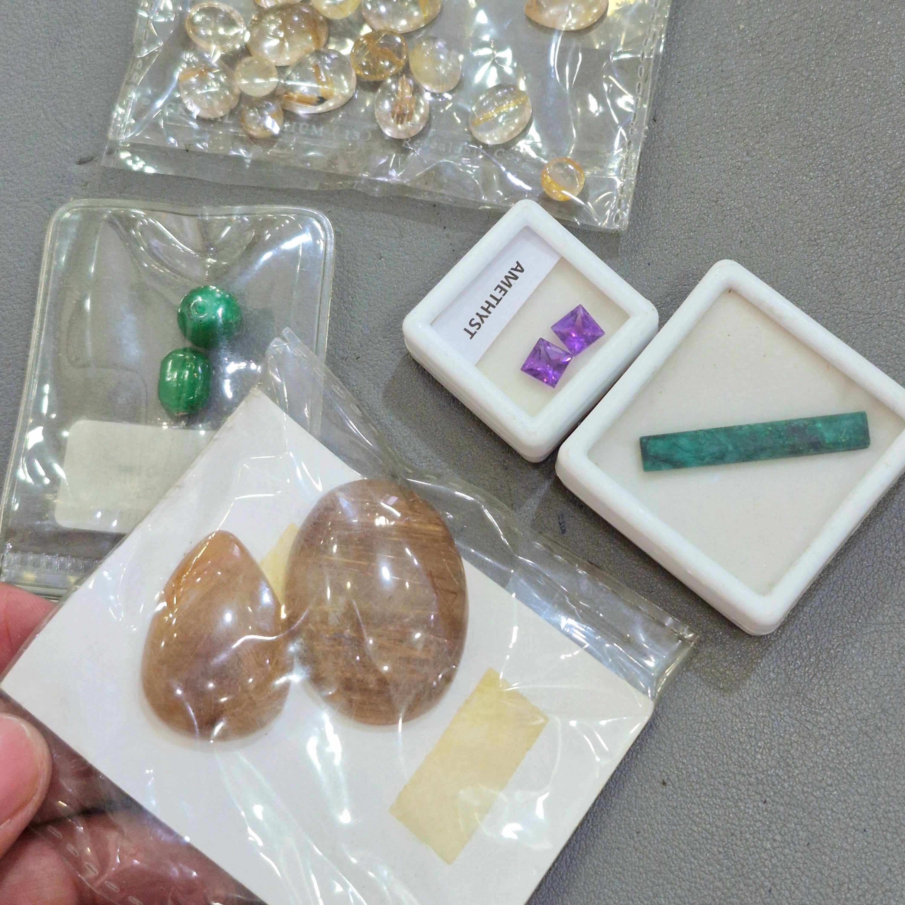 Natural Mix Gemstone Lot  | Size 16-38mm