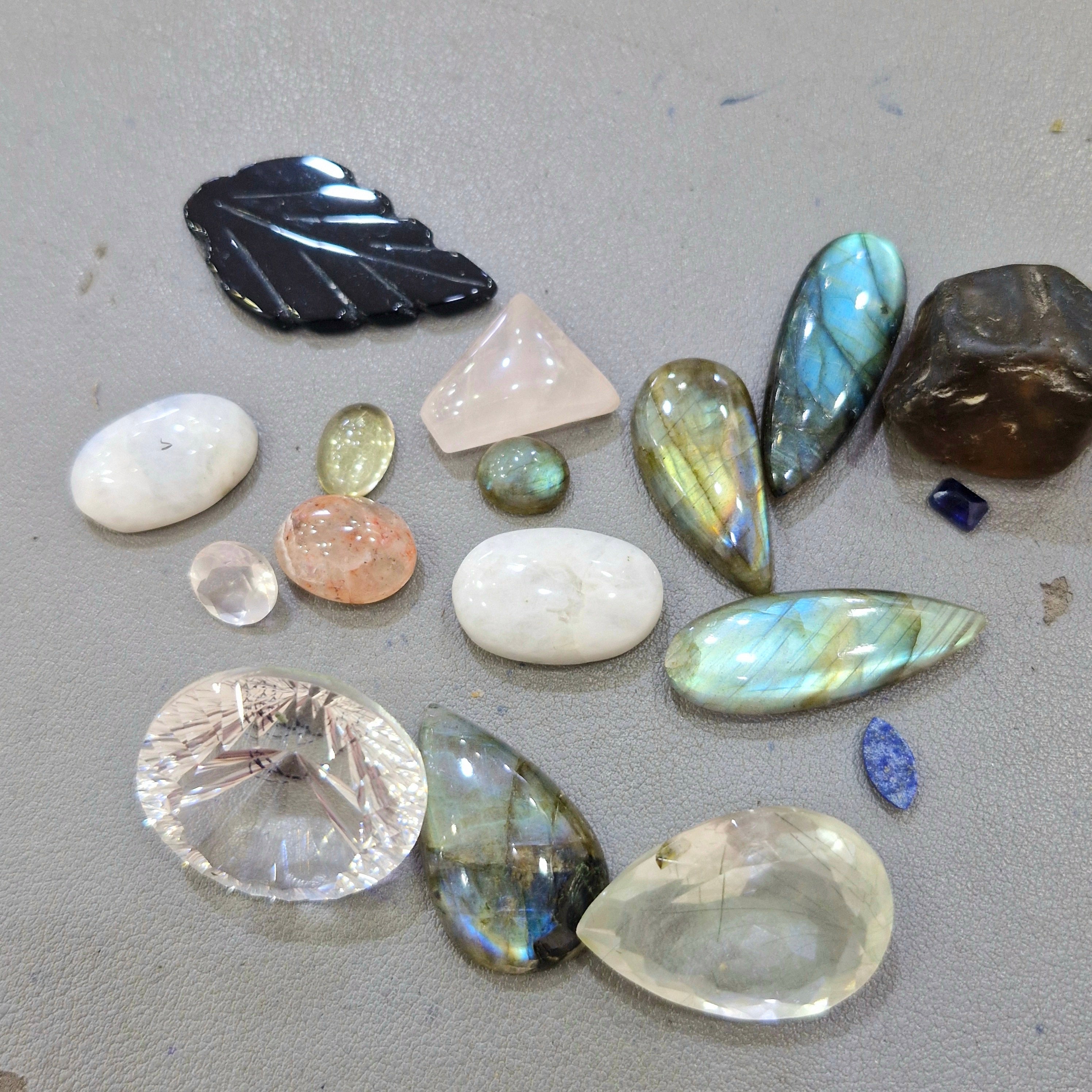 Natural Mix Gemstone Lots  | Size: 6-40mm