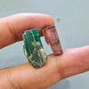 2 pcs Natural Tourmaline Rough  | 17-21mm