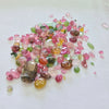 Rejected (Broken) Natural  Multi Tourmaline Cabs | 4-15mm