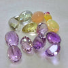 Natural Amethyst, Opal, Lemon And Ruby Faceted And Cabs Gemstone | 6-17mm