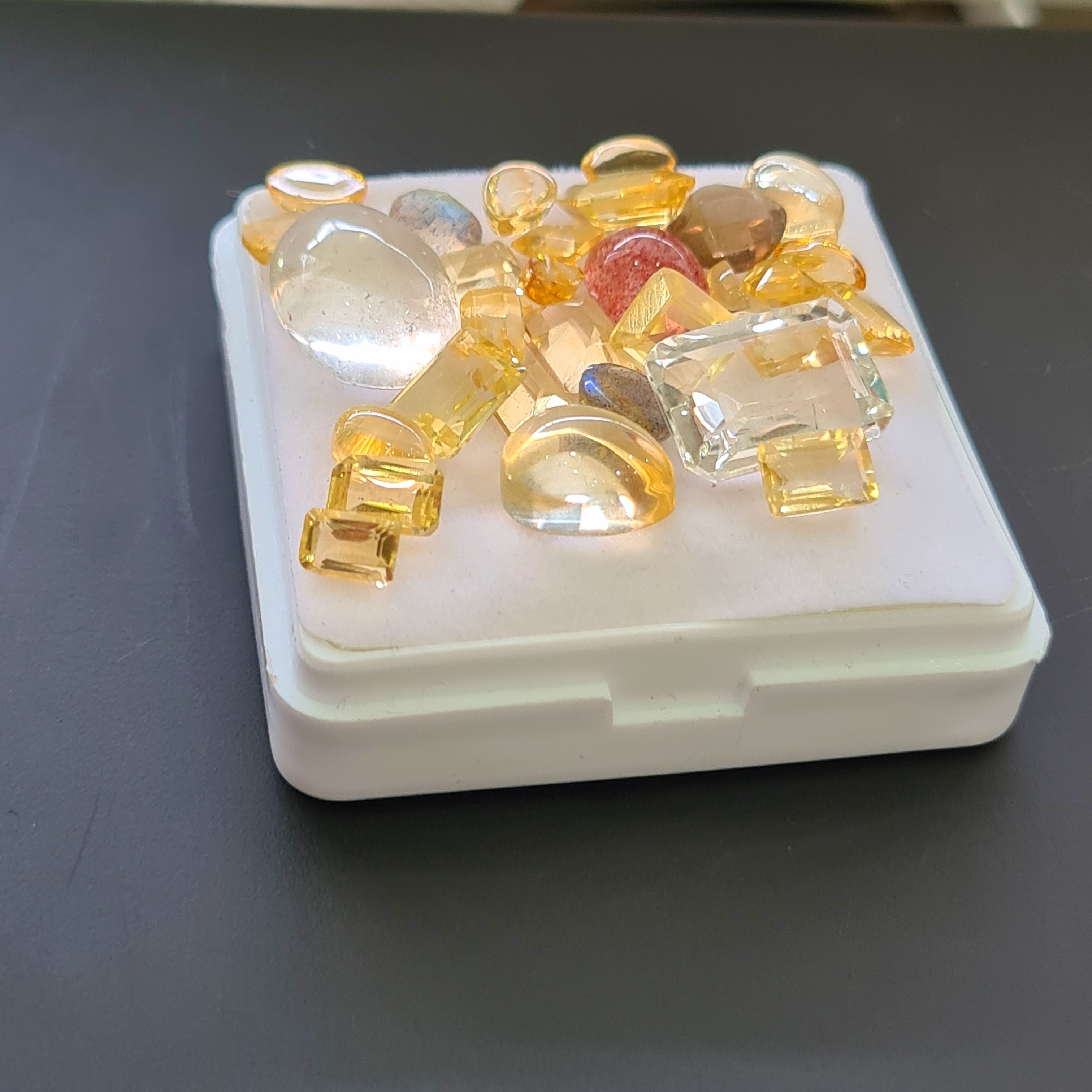 33Pcs Of Natural Mix Gemstone Lot  | Size 5-15mm