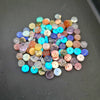 Natural Mix Gemstone Beads Lot  | Size: 6-7mm