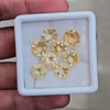 8 Pcs Of Natural Unheat Citrine Faceted | Round | Size:10mm