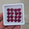 16 Pcs Of Natural Ruby Faceted | Teardrop | Size: 8mm