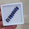 9 Pcs of Natural Blue Sapphire Faceted | Marquise | Size: 8x4mm