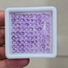 81 Pcs Of Natural Amethyst Faceted | Round | Size: 4mm