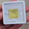 1 Pcs Of Natural Lemon Quartz Faceted | Square | Size: 20mm