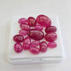86.3cts Of Natural Clearance Ruby Cabochons | Oval | Size: 8-16mm | 16pcs
