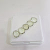 15.4cts Of Natural Prasiolite Faceted | Oval | Size: 11x9mm | 5pcs