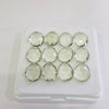 36.4cts Of Natural Prasiolite Faceted | Oval | Size: 11x9mm | 12pcs