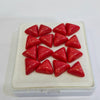75.7cts Of  Imitation Coral | Trillion | Size: 12x12mm | 16pcs