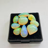 25.5cts Of  Natural Ethiopian Opal Cabochon  | Mix | Size: 11-16mm | 9pcs
