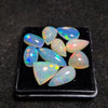 23.4cts Of  Natural Ethiopian Opal Cabochon  | Mix | Size: 10-18mm | 10pcs